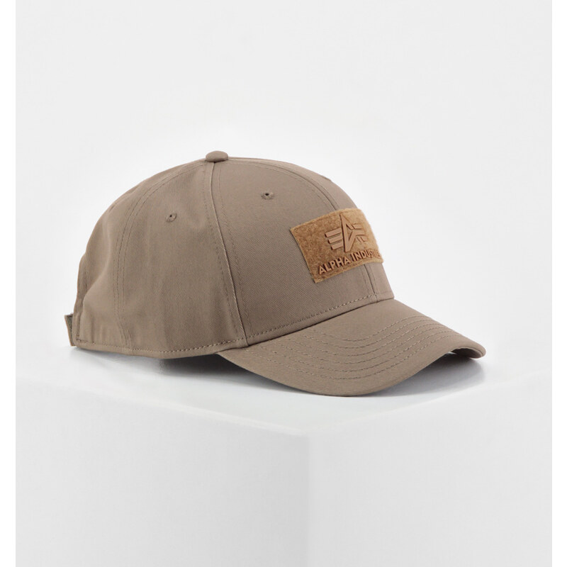 Alpha Industries Kšiltovka Velcro Cap taupe 85938889