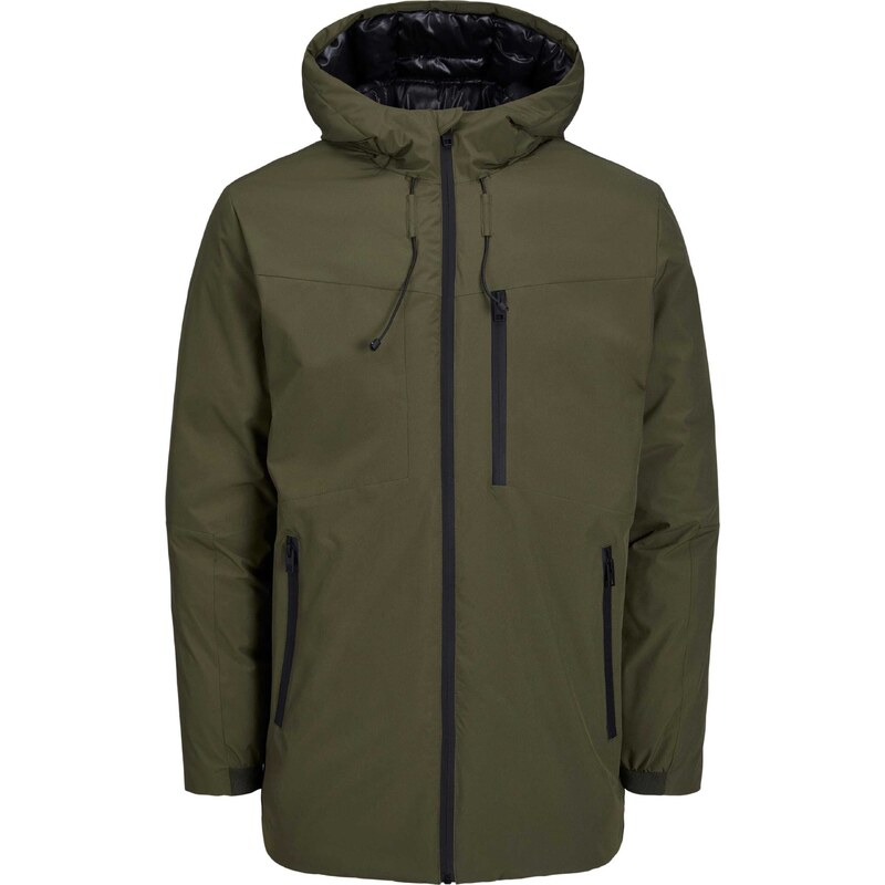 JACK & JONES Zimní bunda Payne olivová