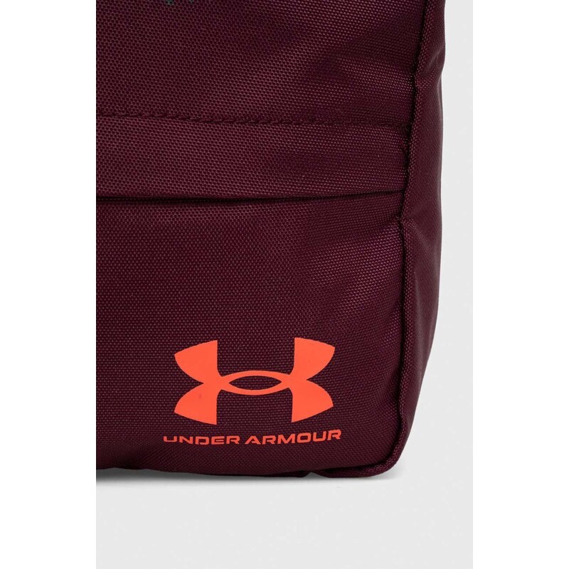 Batoh Under Armour vínová barva, velký, hladký, 1376456