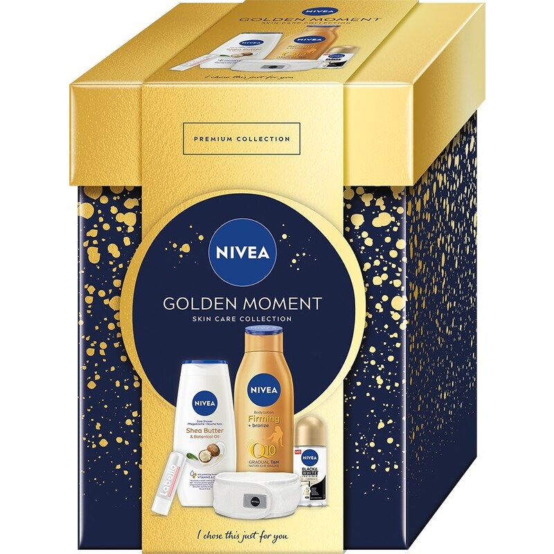 Nivea Dárková sada tělové péče Golden Moment