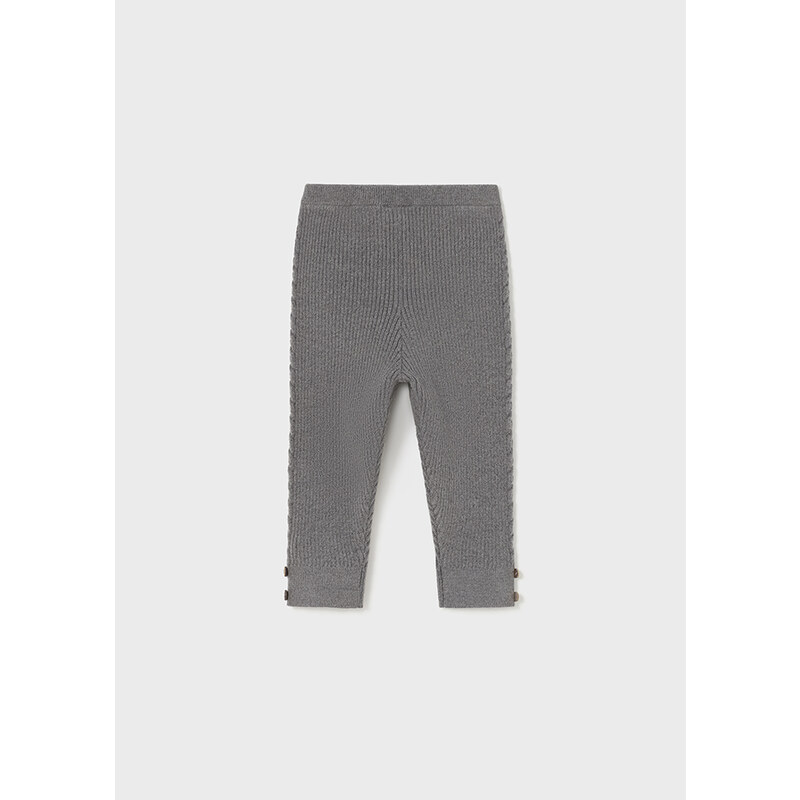 Pletené legínové kalhoty Mayoral 10530 šedé