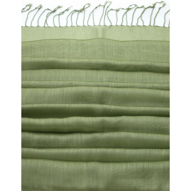 Art of Polo Eleganntí prodyšný šál zelený