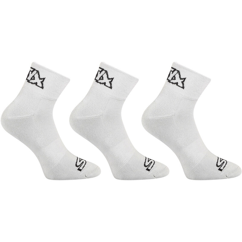 3PACK ponožky Styx kotníkové šedé (3HK1062)