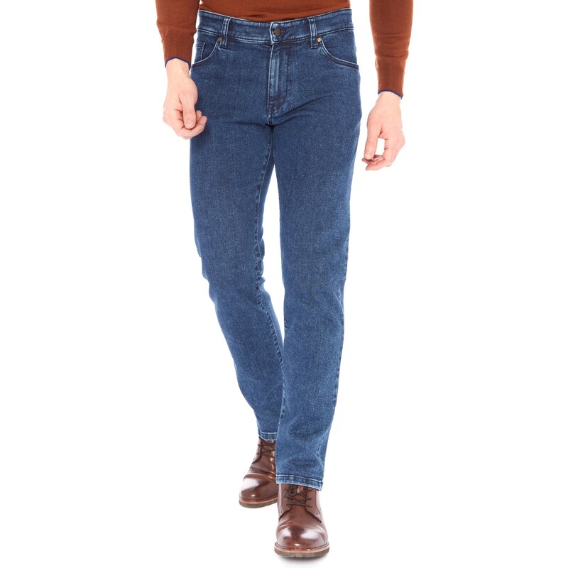 W. Wegener Jeans Cordoba 6896 modrý panské kalhoty