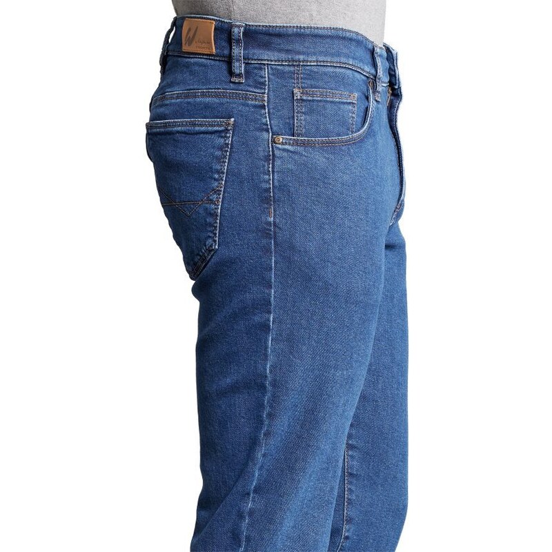 W. Wegener Jeans Cordoba 6899 modrý panské kalhoty