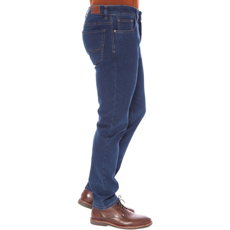 W. Wegener Jeans Cordoba 6887 modrý panské kalhoty