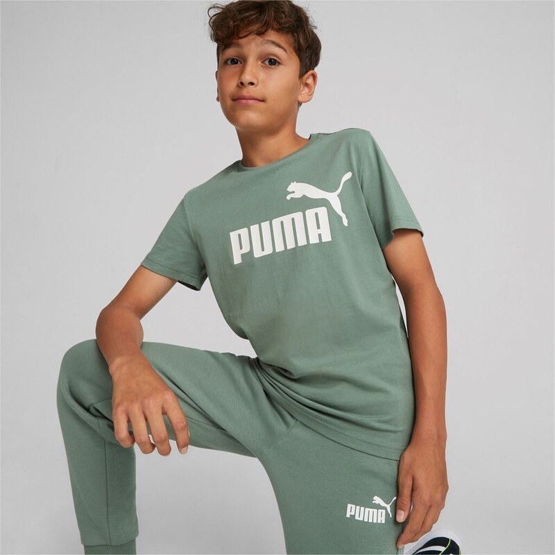 Puma ESS Logo Tee B green