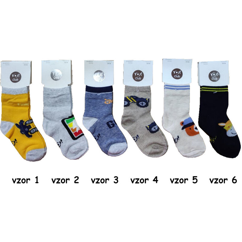 Chlapecké ponožky Yoclub SKA-0117