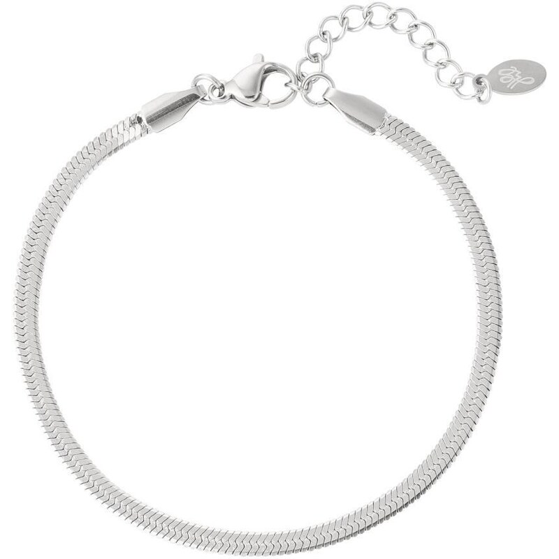 SYLVIENE Náramek HAD Silver 4 mm 111247510