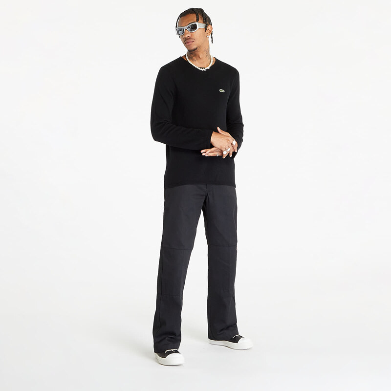 Pánský svetr Comme des Garçons SHIRT x Lacoste Knit Sweater Black