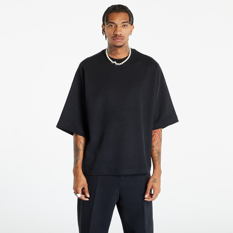 Pánské tričko Nike Tech Fleece Short-Sleeve Top Black