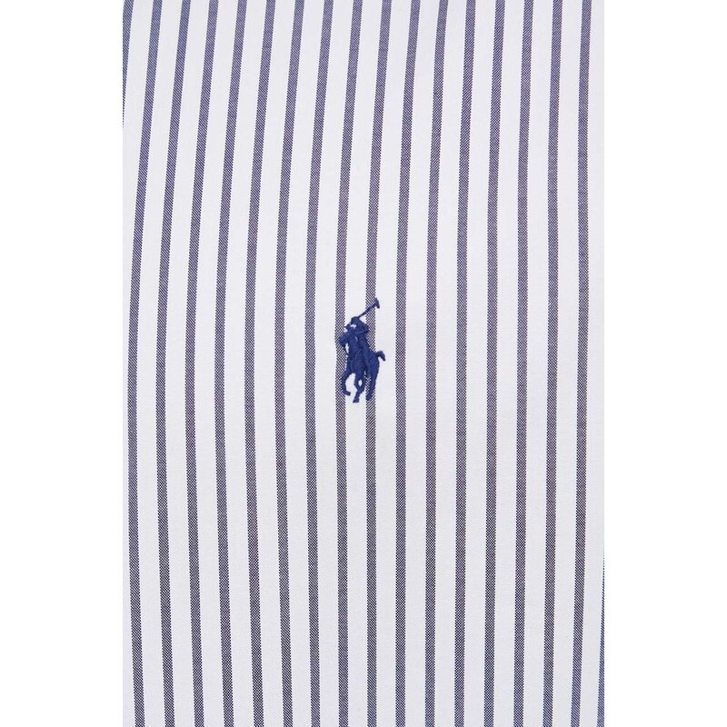 Košile Polo Ralph Lauren tmavomodrá barva, regular, s límečkem button-down