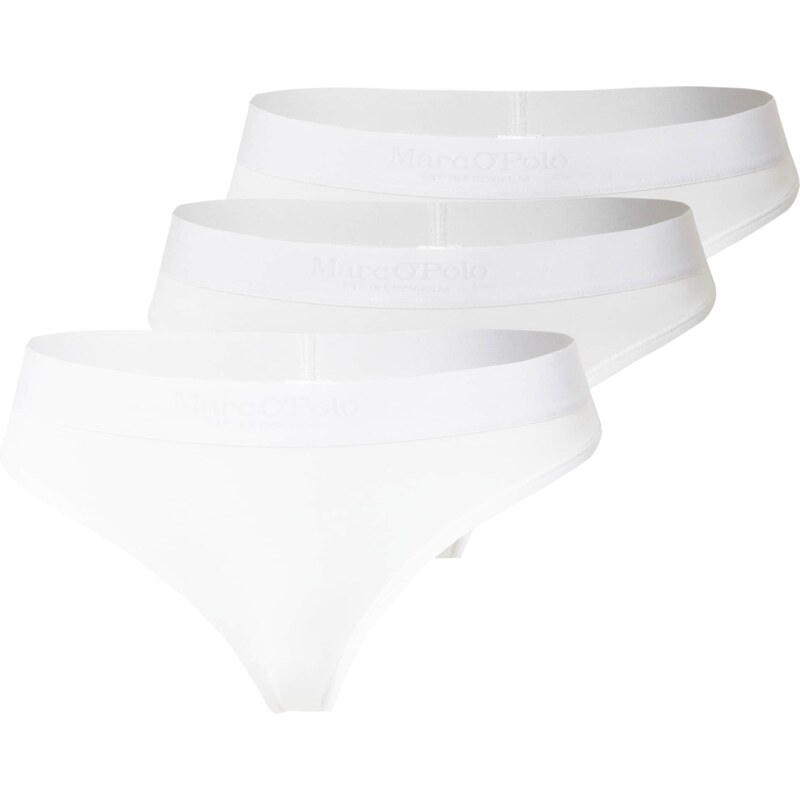 Marc OPolo Tanga Essentials světle šedá / bílá 109177112
