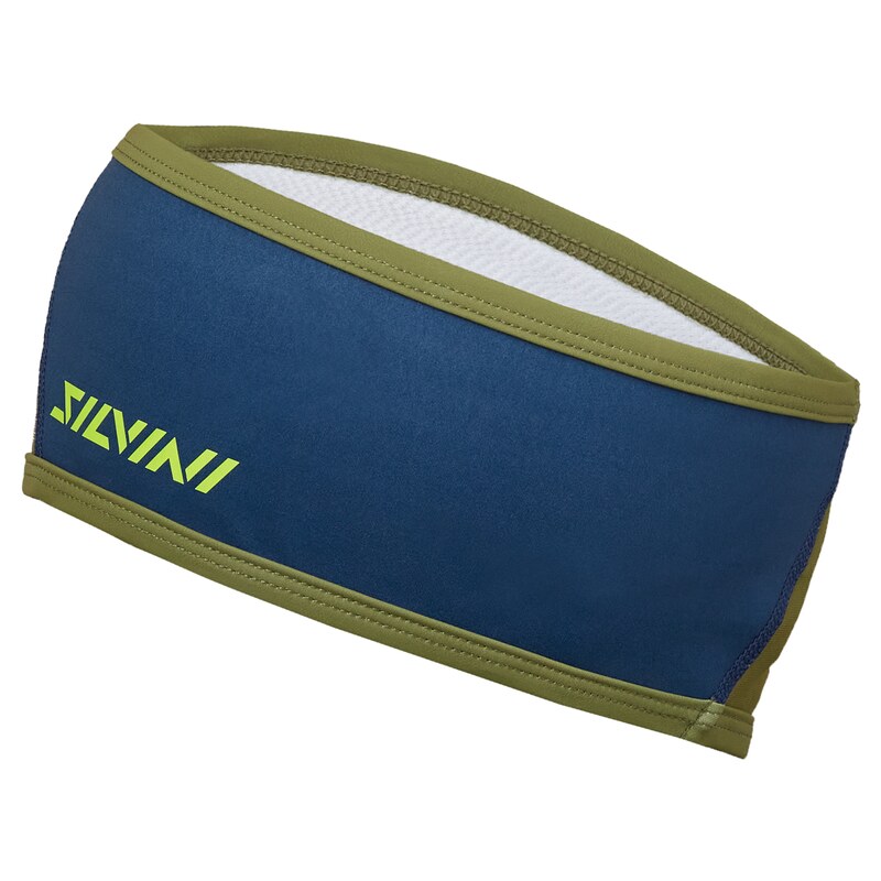 Unisex čelenka Silvini Gubbia zelená/tmavě modrá 85990889