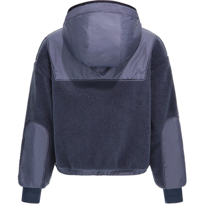 MIKINA WOOLRICH SHERPA MIX MEDIA HOODIE