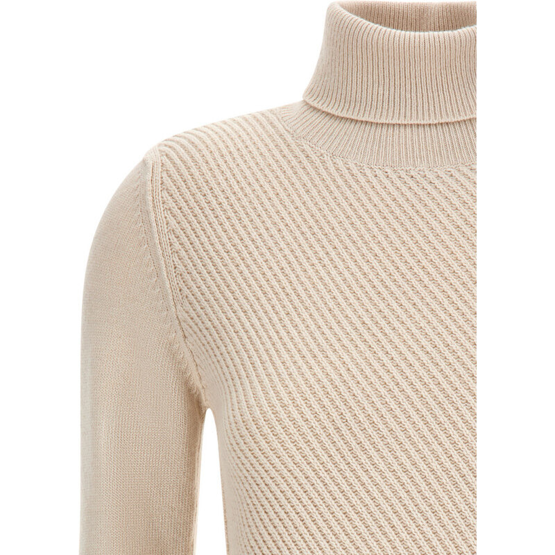 ROLÁK WOOLRICH DIAGONAL STITCH TURTLENECK