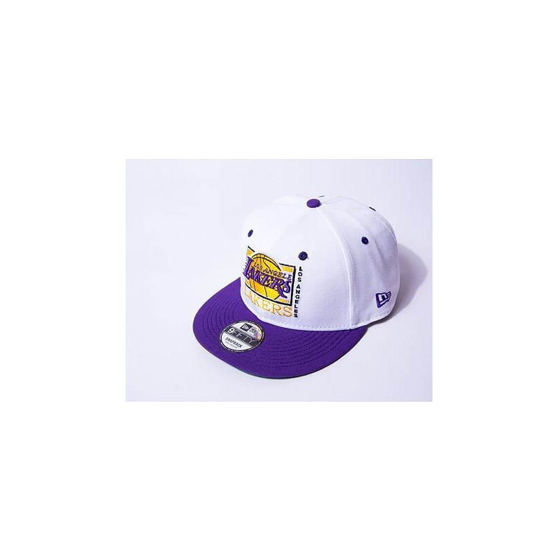 Kšiltovka New Era 9FIFTY NBA White Crown Los Angeles Lakers