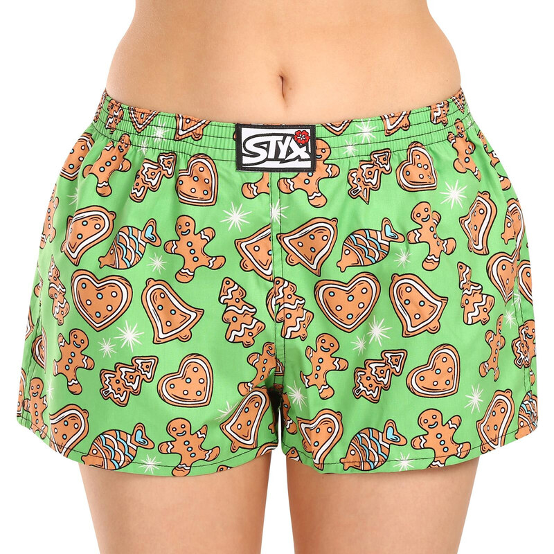 Dámské trenky Styx art klasická guma Vánoce perníčky (K1753) 85996710