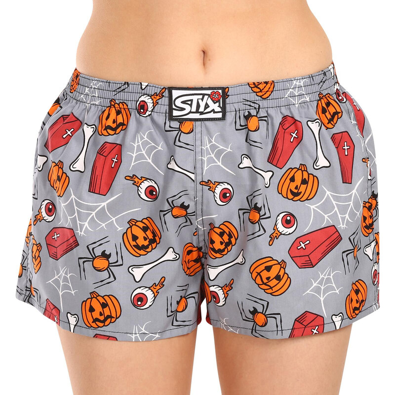 Dámské trenky Styx art klasická guma Halloween rakve (K1752) 85996711