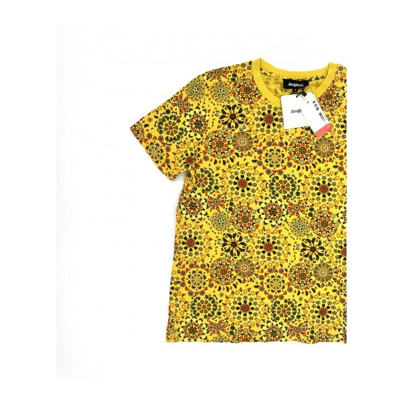 Žluté tričko Desigual