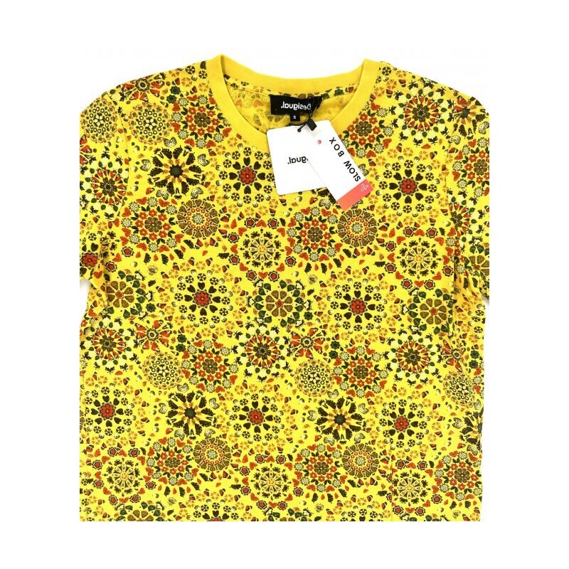 Žluté tričko Desigual