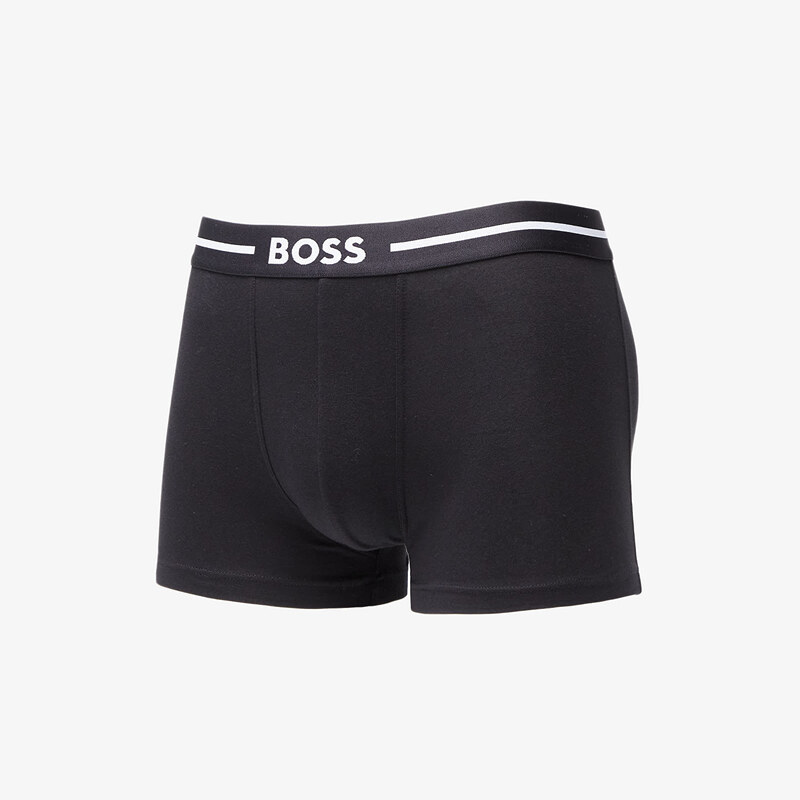 Boxerky Hugo Boss Bold Design Trunk 3-Pack Black/ Green
