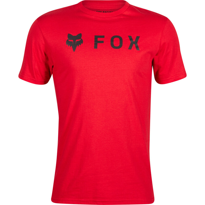 Pánské triko Fox Absolute Ss Prem Tee - Flame Red