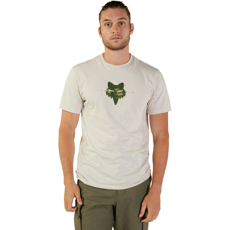 Pánské triko Fox Inorganic Ss Prem Tee - Vintage White