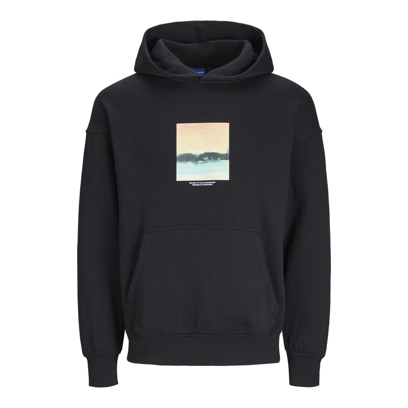 JACK & JONES Mikina JORVesterbro Aqua aqua modrá / jasně