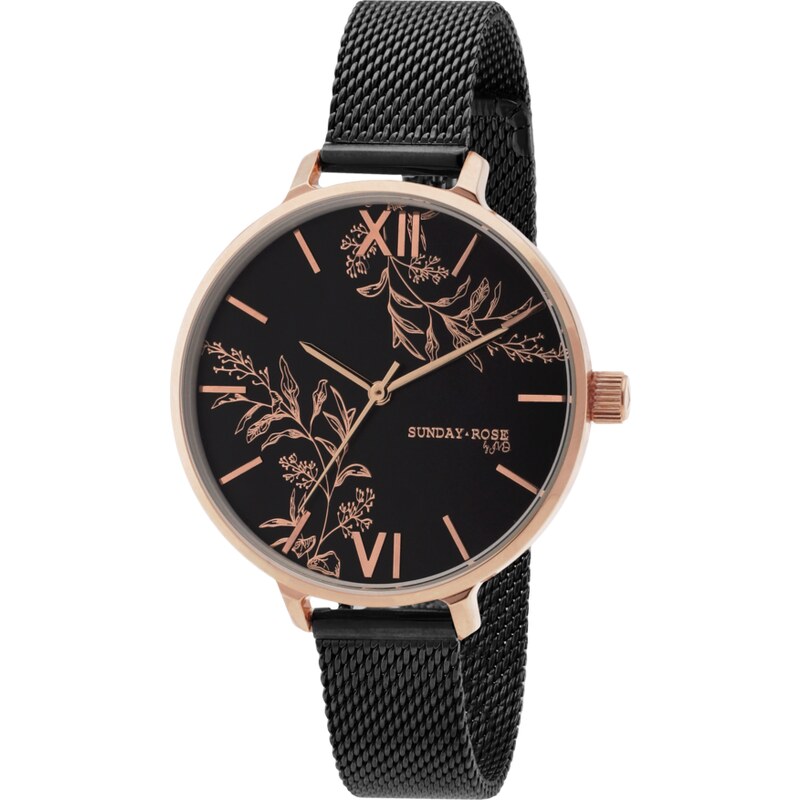 JVD SUNDAY ROSE Dámské luxusní designové hodinky SUNDAY ROSE