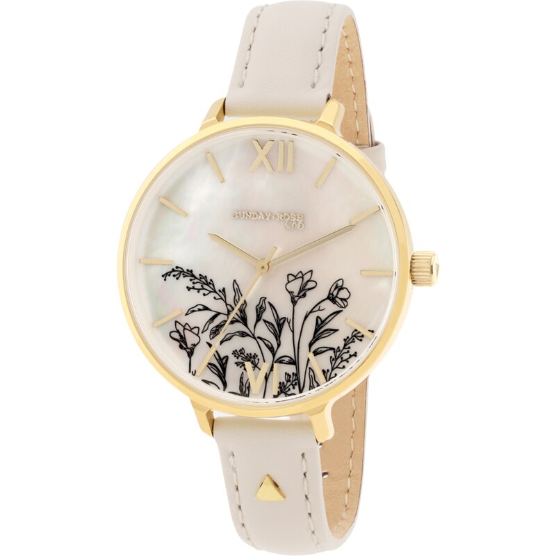 JVD SUNDAY ROSE Dámské luxusní designové hodinky SUNDAY ROSE