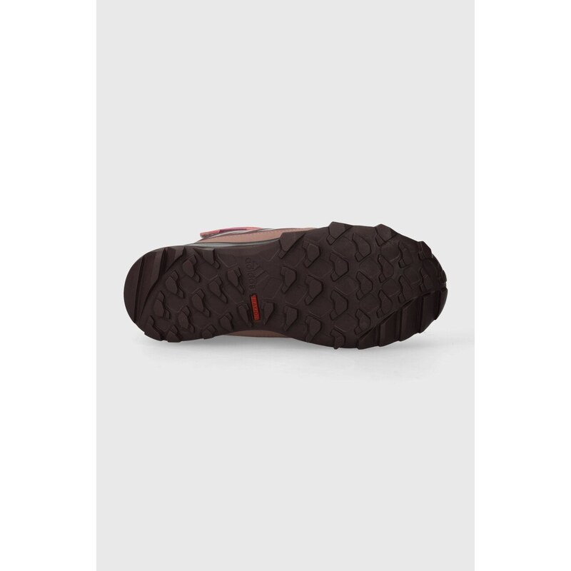 Dětské boty adidas TERREX TERREX SNOW CF R.RD fialová barva