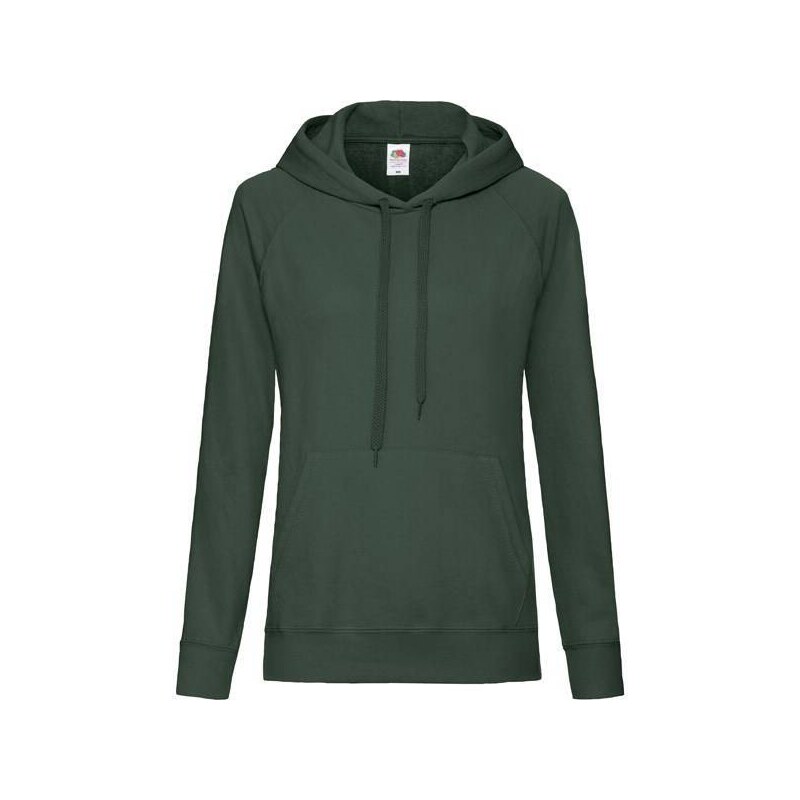 Fruit of the Loom Lightweight Hooded Sweatshirt 621480 80/20 240g