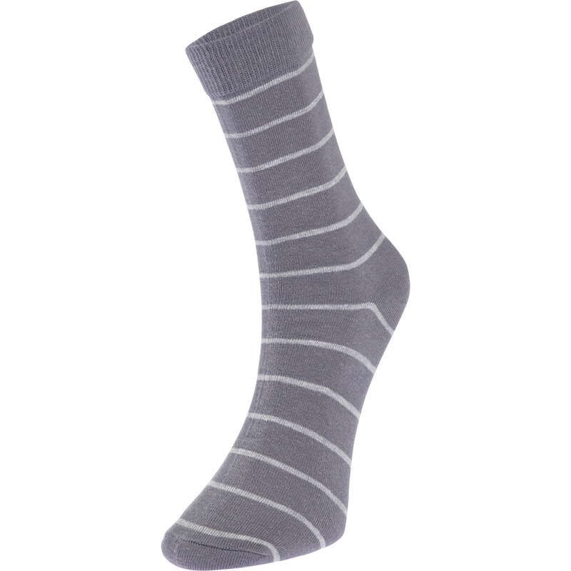 Trendyol Multicolored Cotton 5-Pack Striped-Plaid-Soft Color Crew Socks