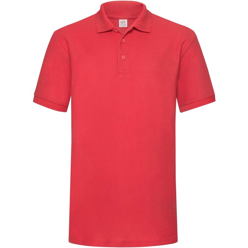 Fruit of the Loom Heavy Polo Friut of the Loom Red T-shirt