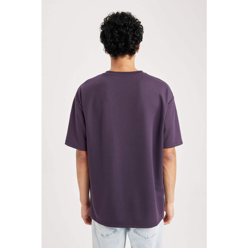 DEFACTO Oversize Fit Crew Neck T-Shirt