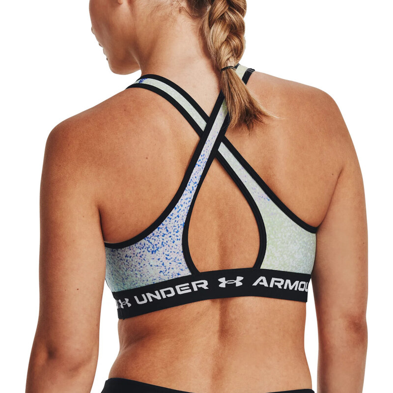 Podprsenka Under Armour Crossback Mid Print 1361042-014