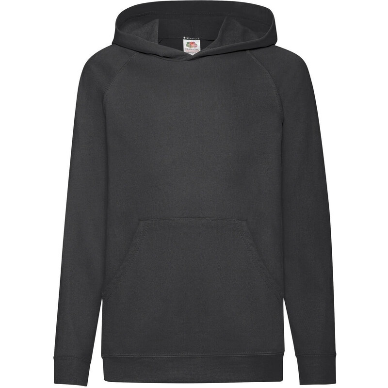 Black Children's Fruit of the Loom Hoodie