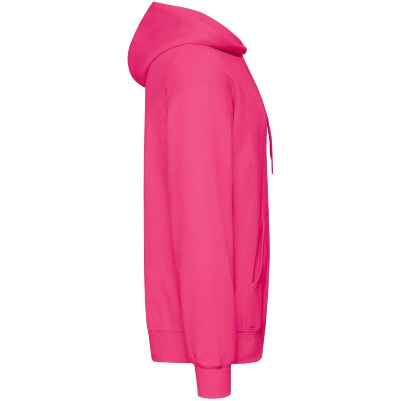 Men's Pink Hooded Sweat Fruit of the Loom