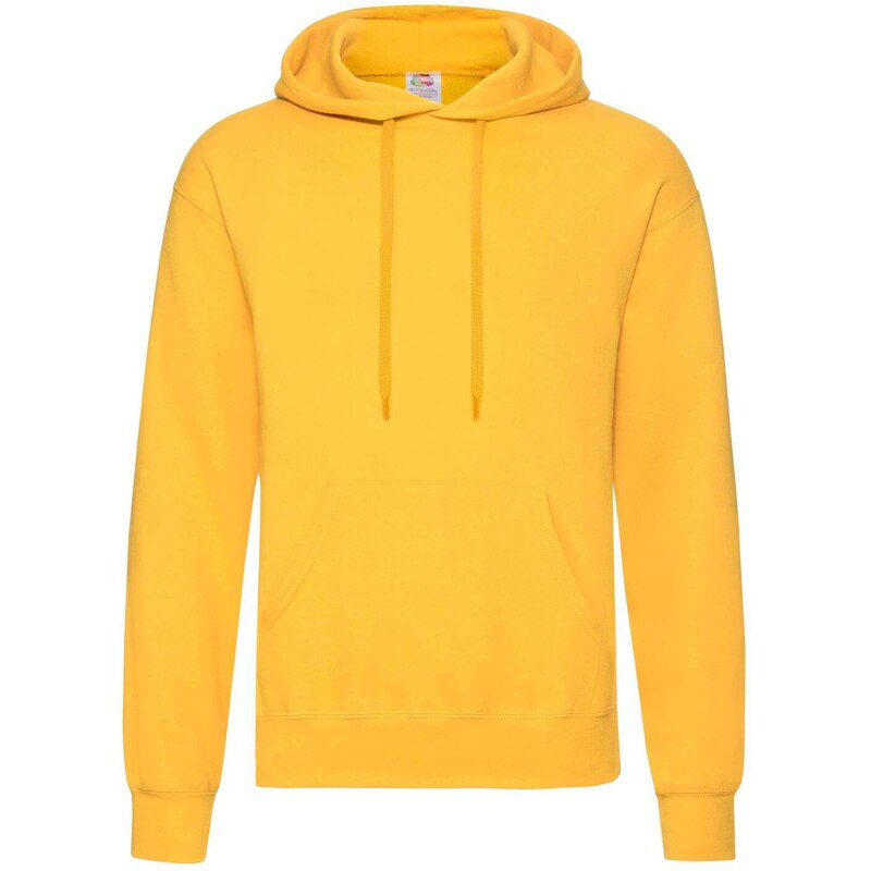 Żółta bluza męska Hooded Sweat Fruit of the Loom