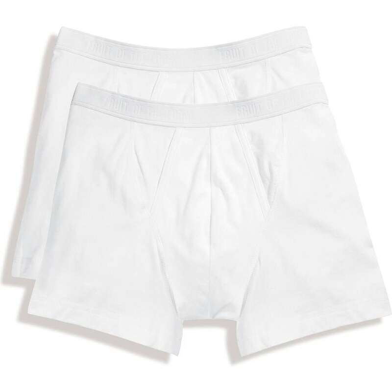 Classic Boxer Fruit of the Loom White Boxer Shorts