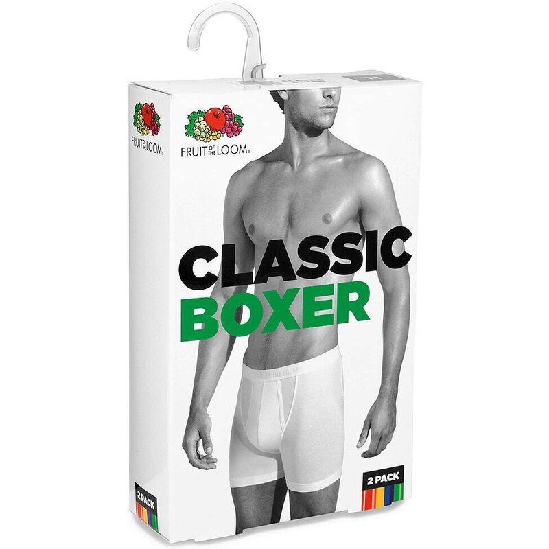 Classic Boxer Fruit of the Loom White Boxer Shorts