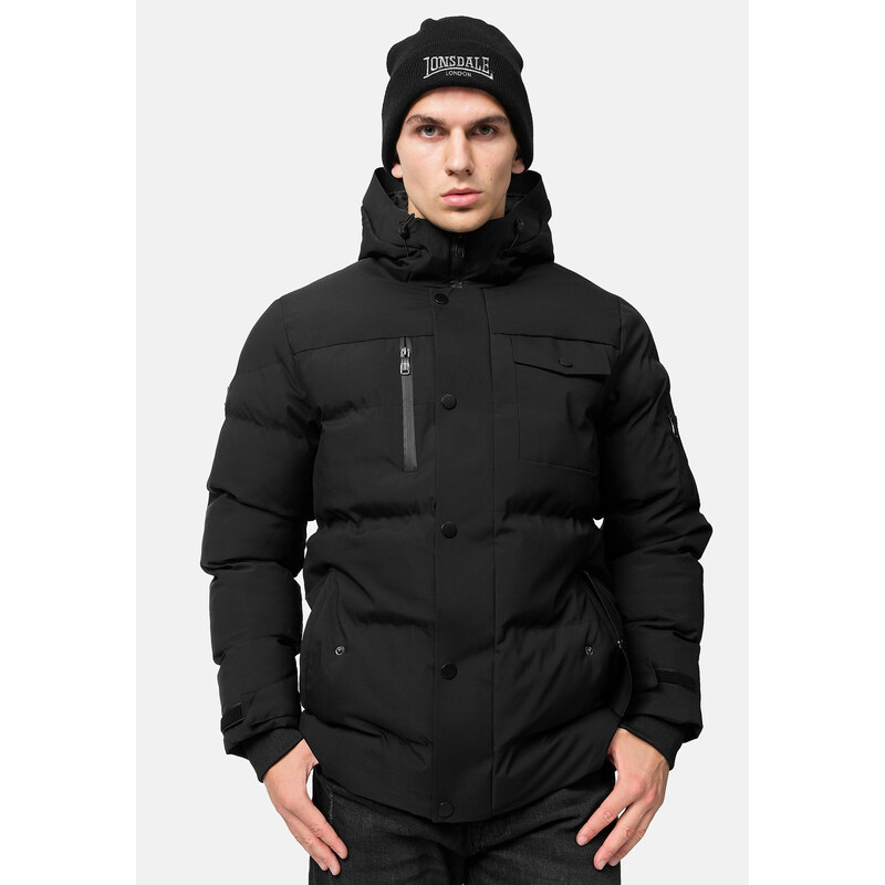 Lonsdale Pánská zimní bunda s kapucí regular fit