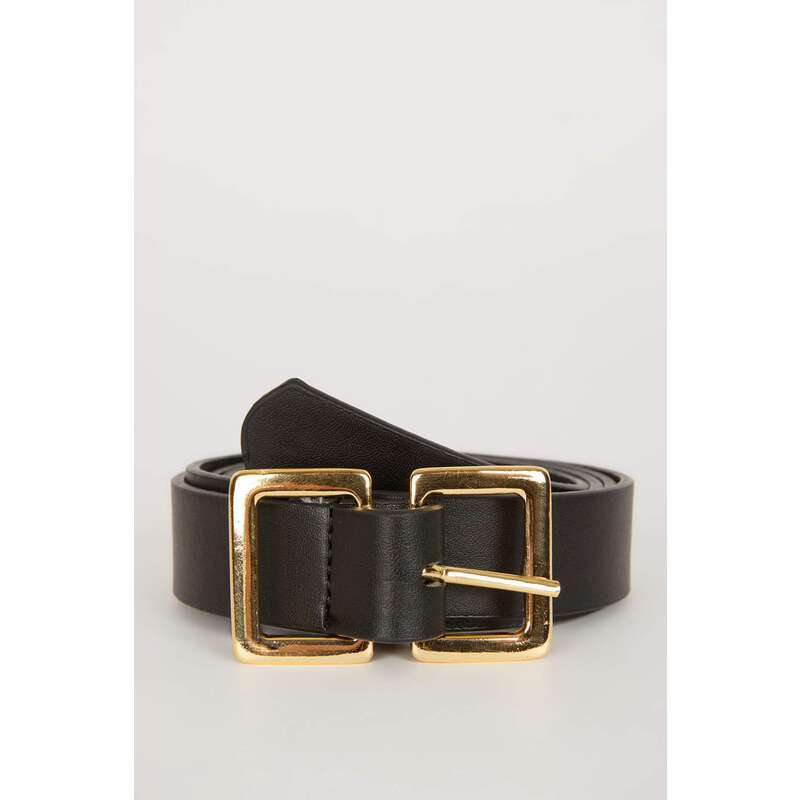 DEFACTO Woman Faux Leather Classic Belt