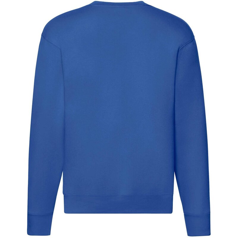 Men's Blue Sweatshirt Set-in Sweat Fruit of the Loom