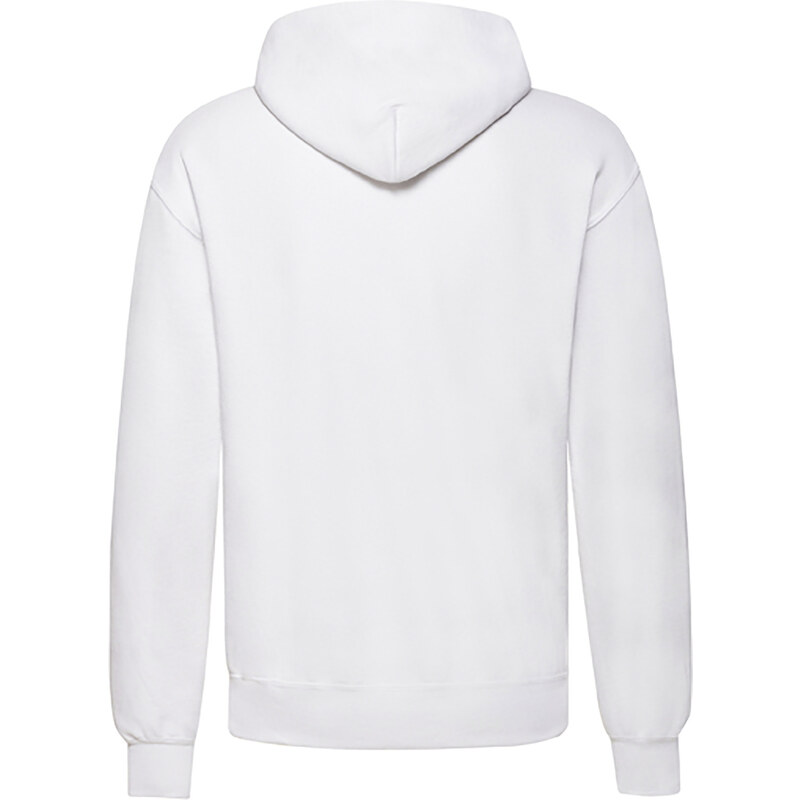 White men's sweatshirt Hooded Sweat Fruit of the Loom