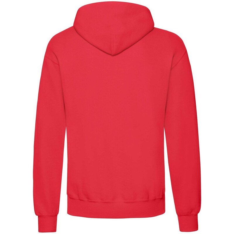 Czerwona bluza męska Hooded Sweat Fruit of the Loom