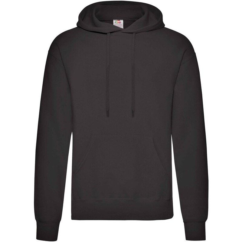 Czarna bluza męska Hooded Sweat Fruit of the Loom