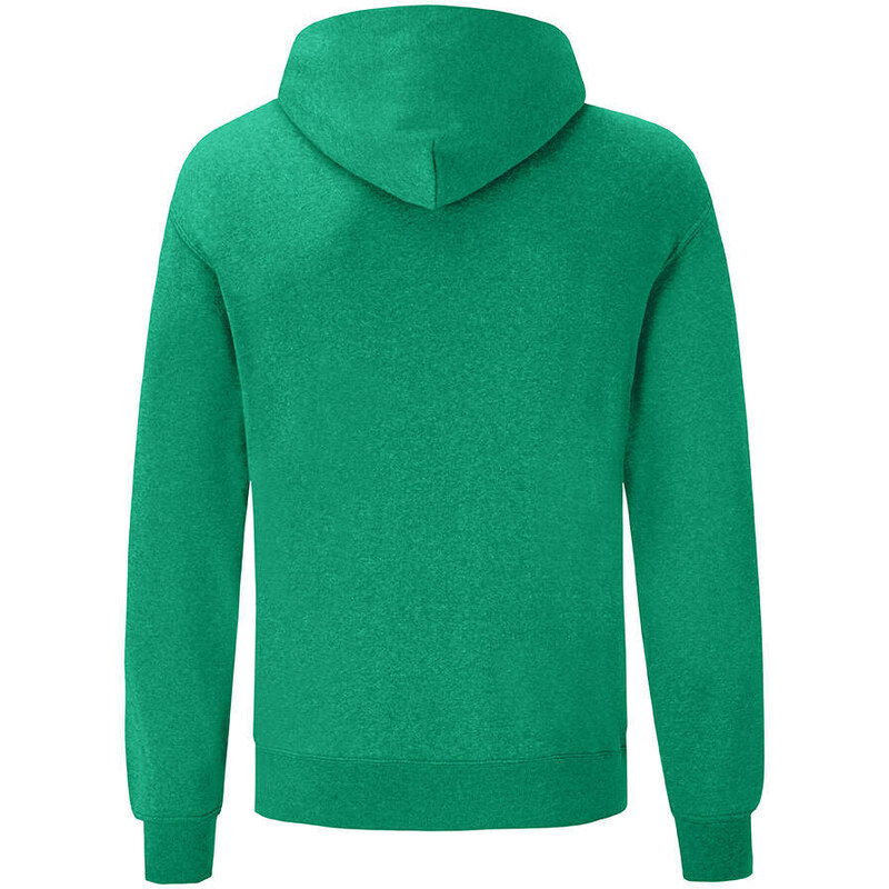 Green Men's Hooded Sweat Fruit of the Loom