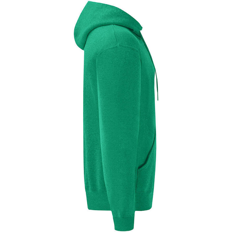 Green Men's Hooded Sweat Fruit of the Loom